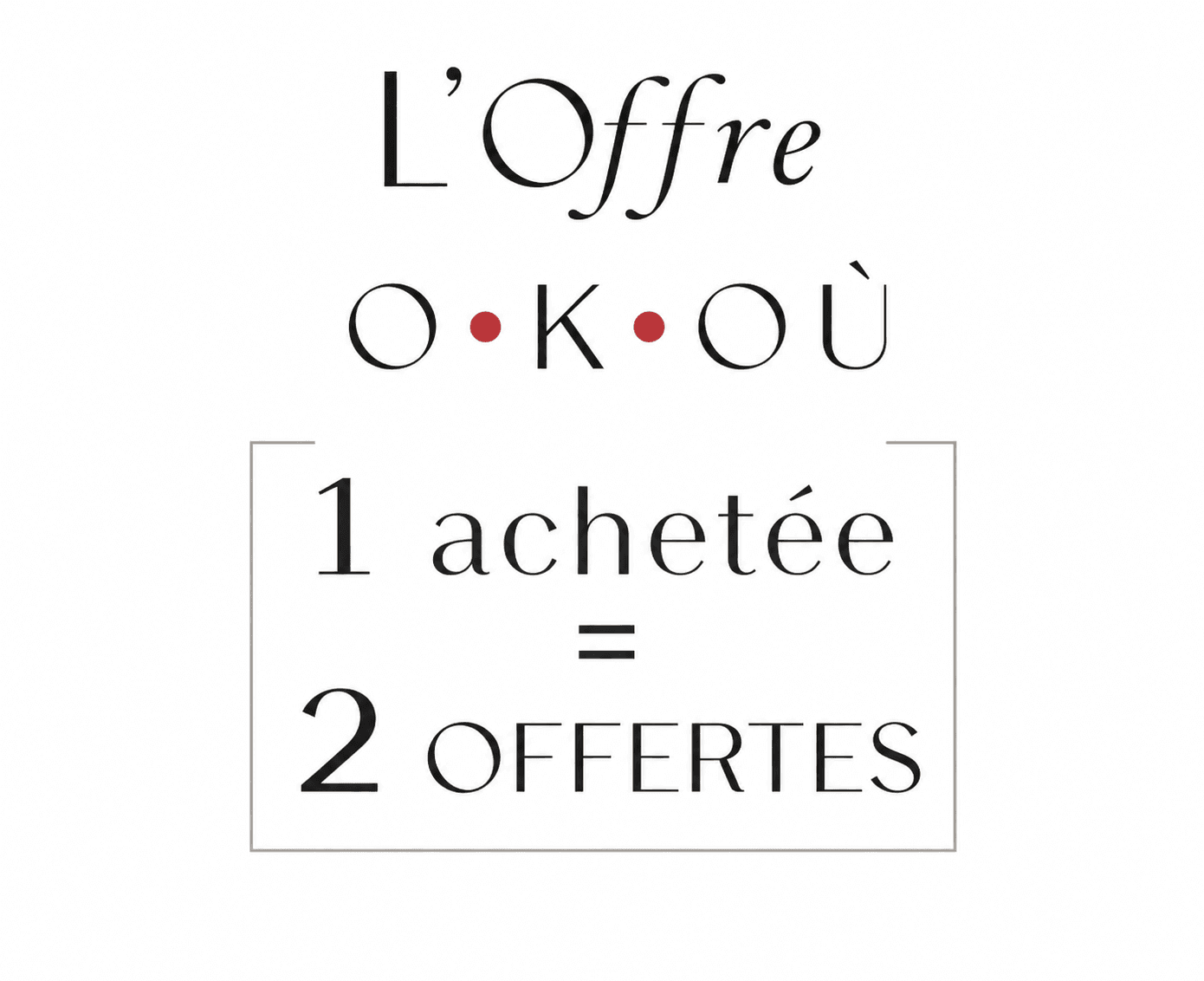 Notre offre