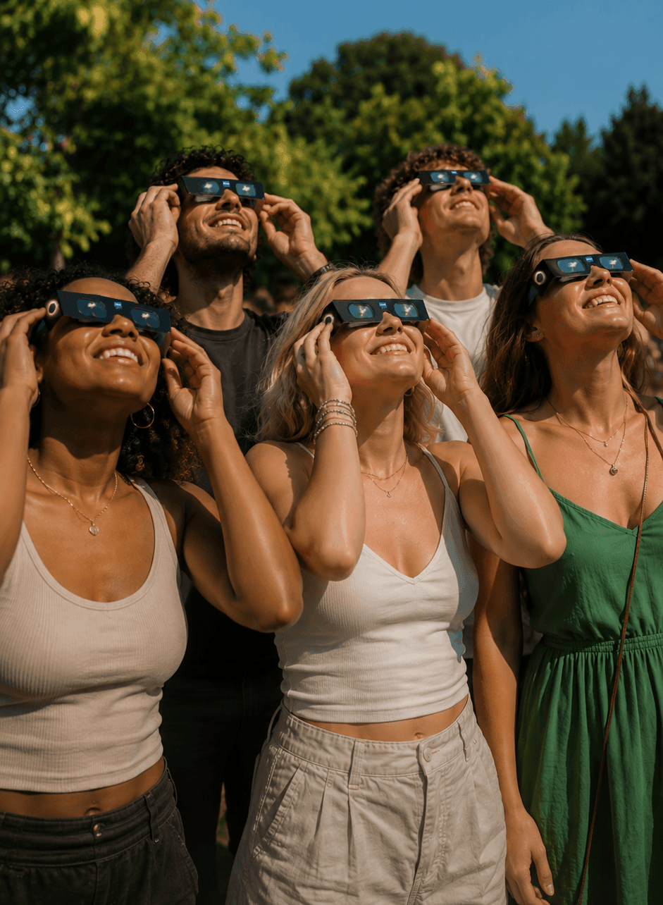 Protéger ses yeux pendant l'éclipse solaire !